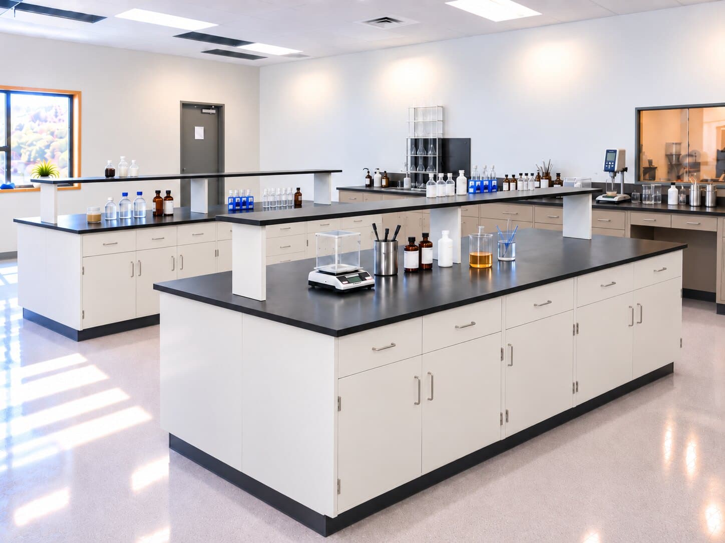 The formulation laboratory at the Ally Labs facility.