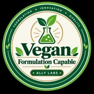 Vegan formulation capable badge