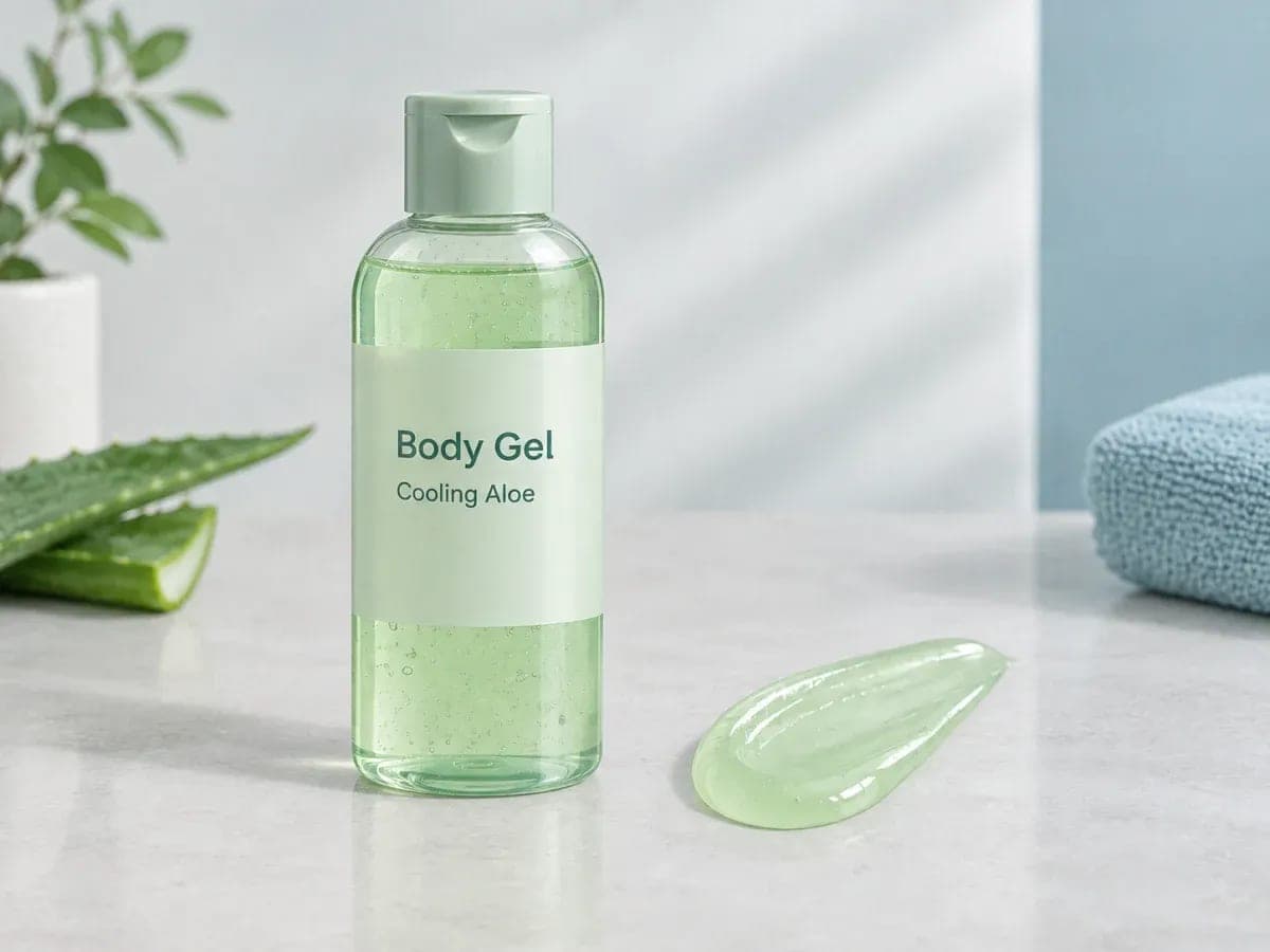 Cooling Aloe Body Gel pre-stabilized base