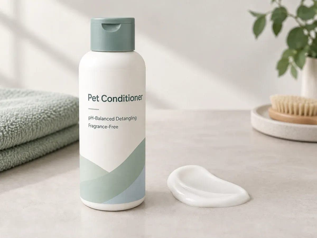 pH-Balanced Detangling Pet Conditioner pre-stabilized base