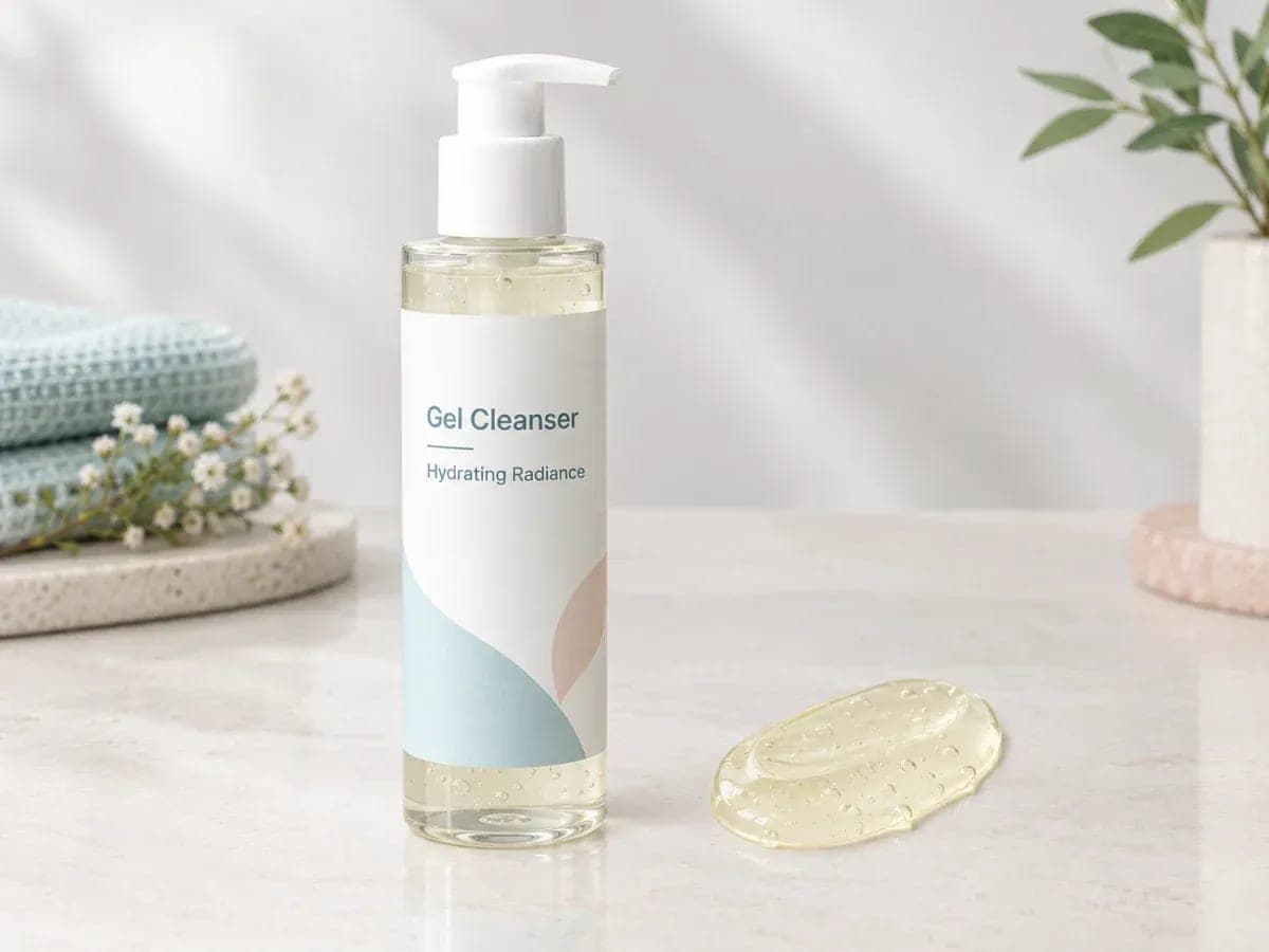 Hydrating Radiance Gel Cleanser pre-stabilized base