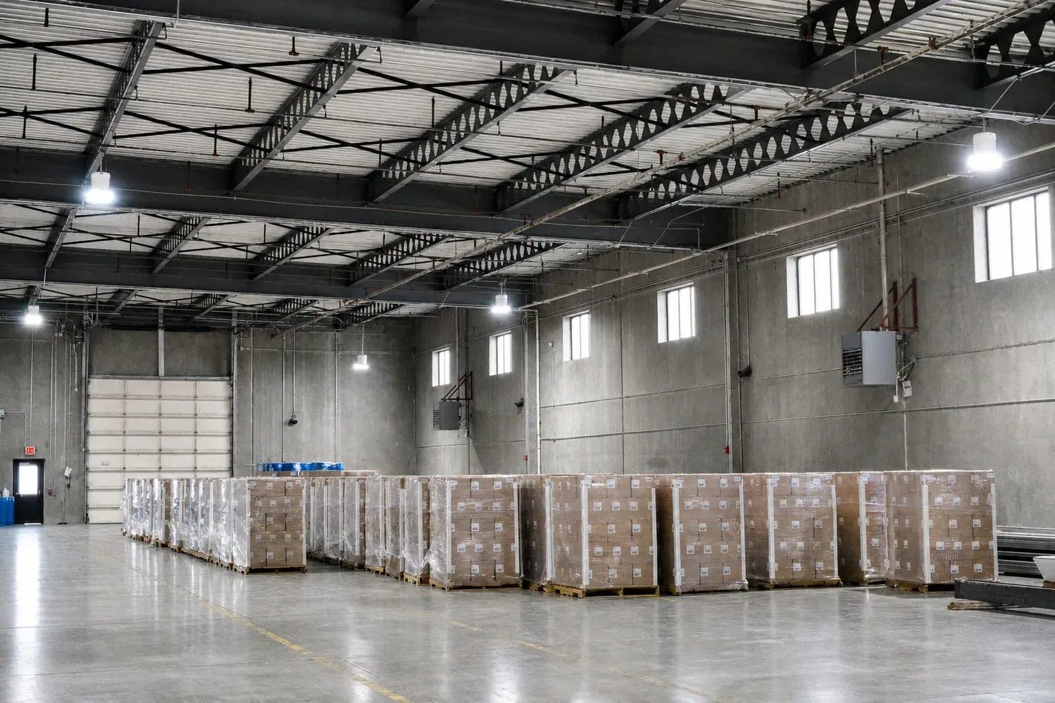 The Ally Labs production and warehouse floor in Evanston, Wyoming.